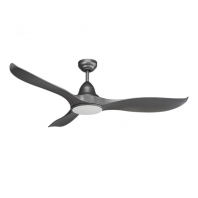 Martec-Wave 1520mm DC Ceiling Fan with Remote Control & LED Light